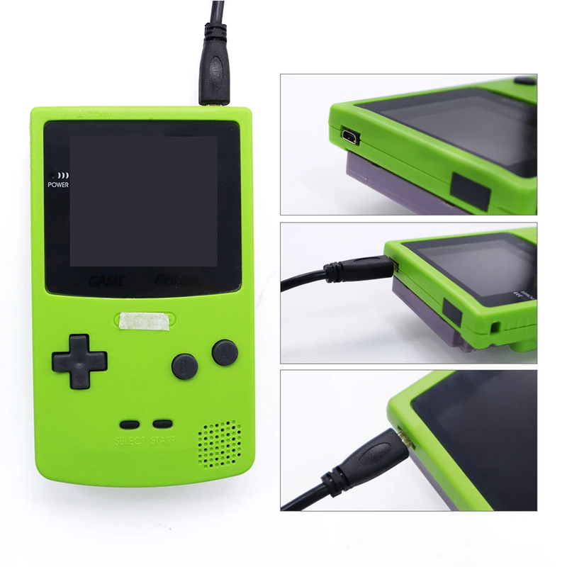 720P Hdmi-Compatible with TV Q5 HD GBC IPS LCD Larger SCREEN RETRO PIXEL Backlig