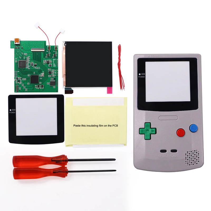 720P Hdmi-Compatible with TV Q5 HD GBC IPS LCD Larger SCREEN RETRO PIXEL Backlig