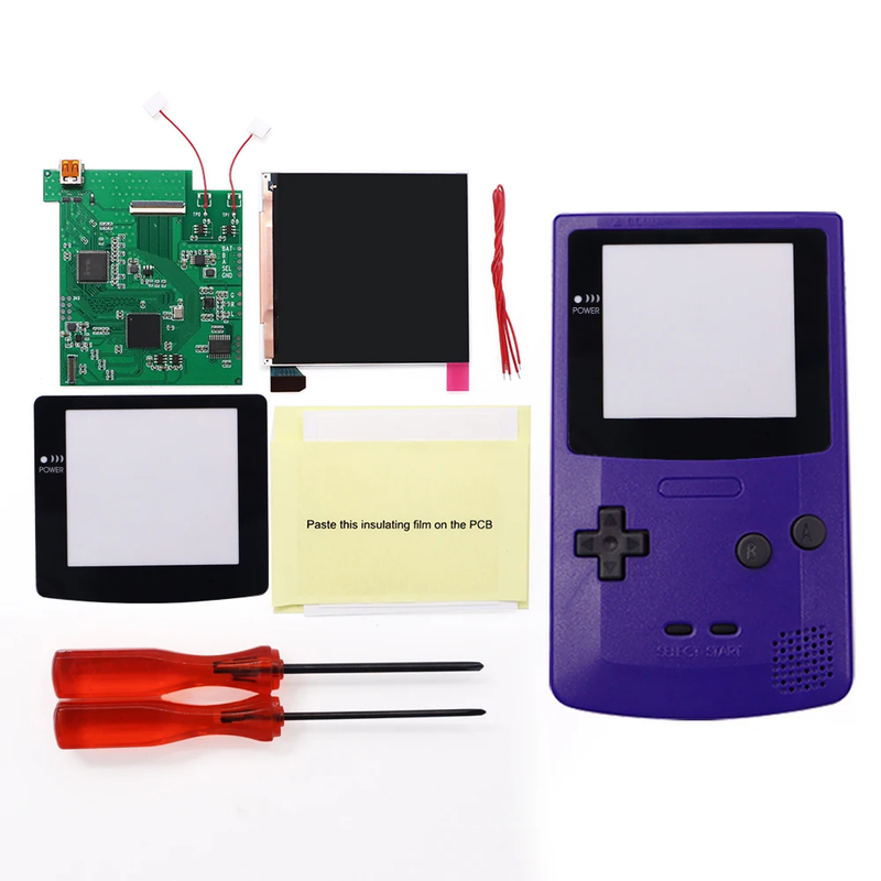 720P Hdmi-Compatible with TV Q5 HD GBC IPS LCD Larger SCREEN RETRO PIXEL Backlig