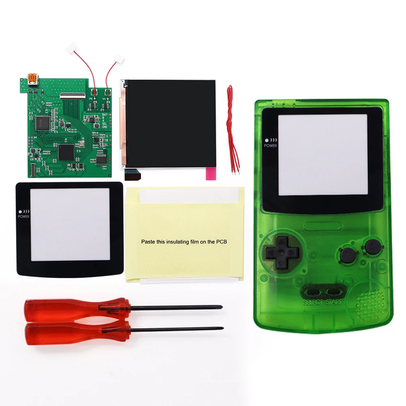 720P Hdmi-Compatible with TV Q5 HD GBC IPS LCD Larger SCREEN RETRO PIXEL Backlig
