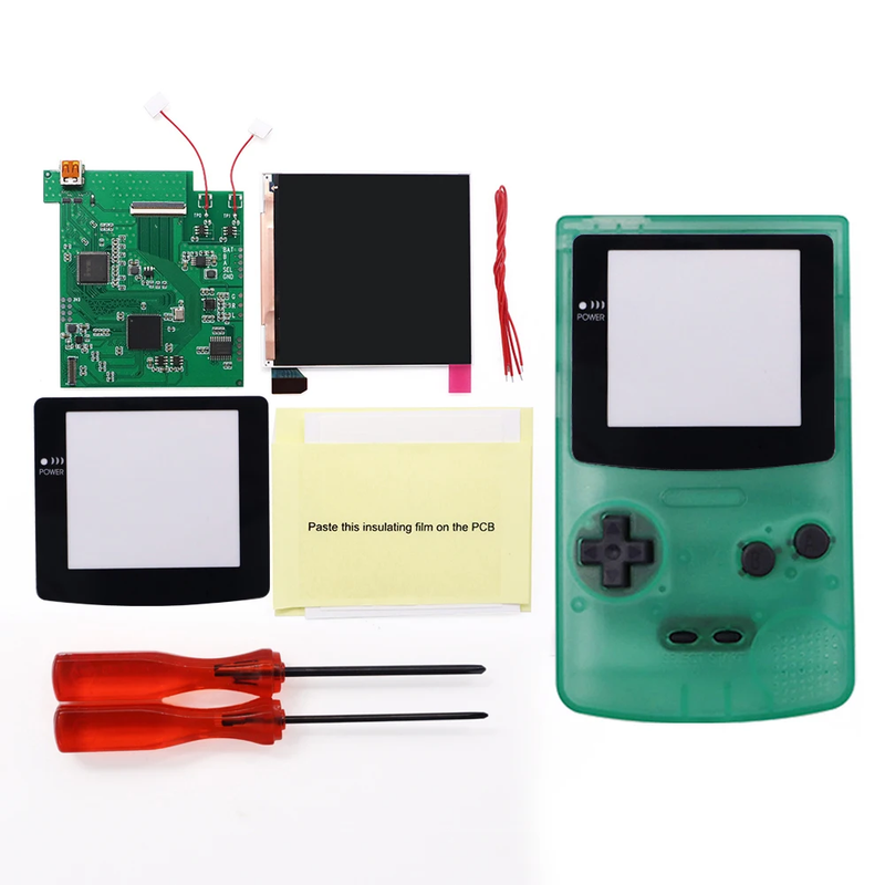720P Hdmi-Compatible with TV Q5 HD GBC IPS LCD Larger SCREEN RETRO PIXEL Backlig