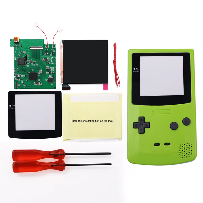 720P Hdmi-Compatible with TV Q5 HD GBC IPS LCD Larger SCREEN RETRO PIXEL Backlig