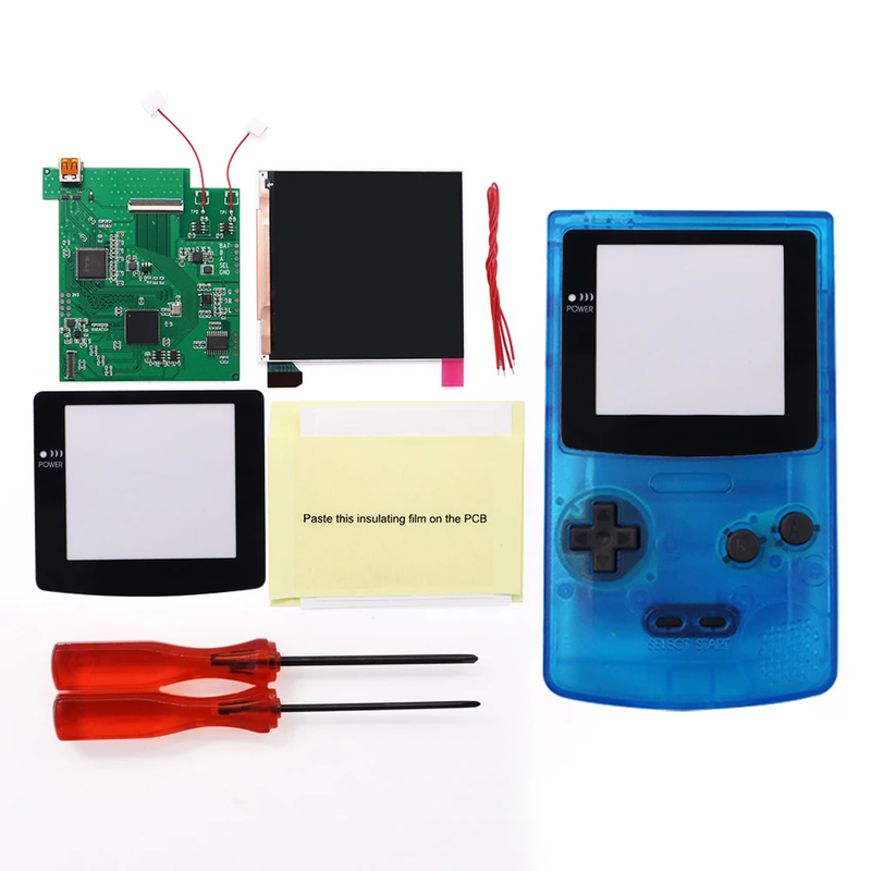 720P Hdmi-Compatible with TV Q5 HD GBC IPS LCD Larger SCREEN RETRO PIXEL Backlig