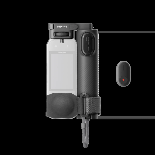 For  Foldable 2-In-1 Selfie Stick Remote Kit (1/4'' Mount) Action Camera Accessor