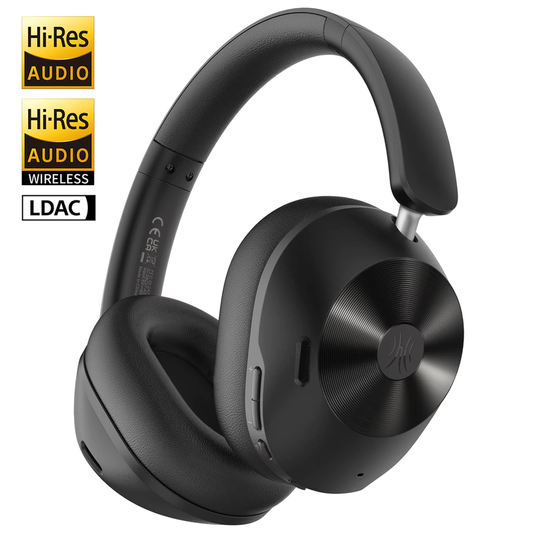 A5 Bluetooth 5.4 Headphones 43Db Hybrid Active Noise Cancelling over Ear Wireles