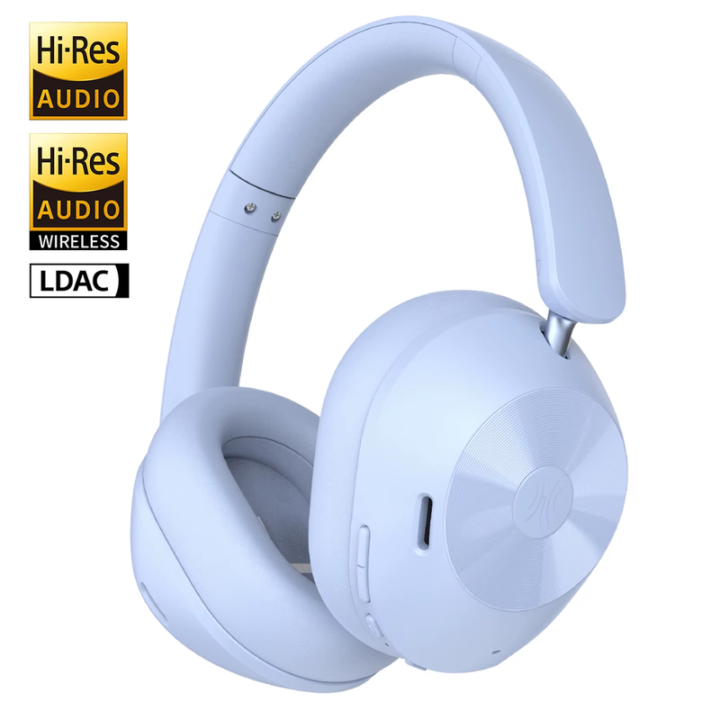 A5 Bluetooth 5.4 Headphones 43Db Hybrid Active Noise Cancelling over Ear Wireles