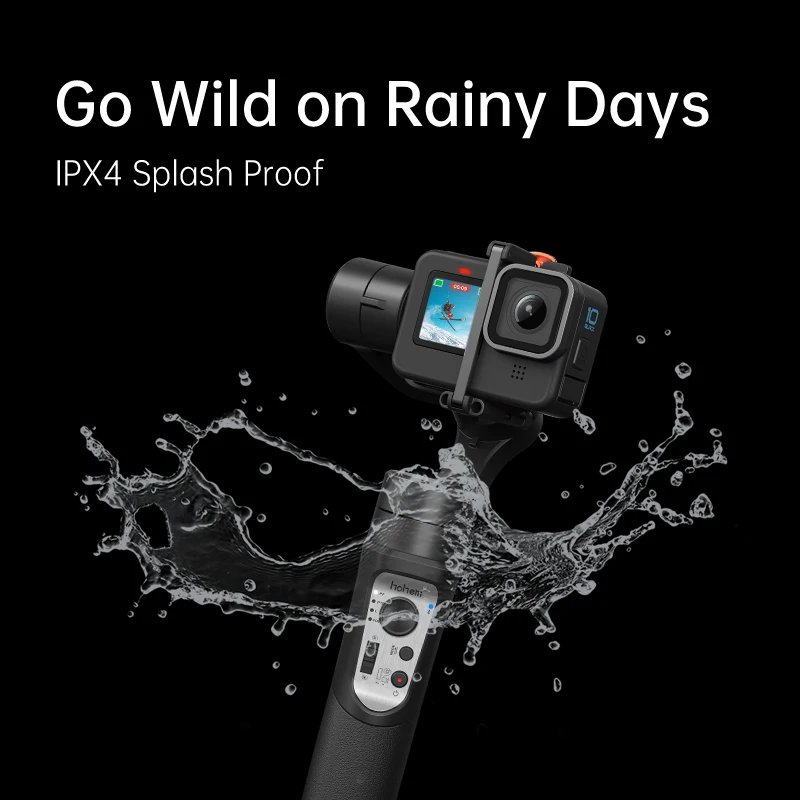 Hohem Isteady Pro 4 Gimbal Stabilizer for Gopro 11 12 13 Action Camera 3-Axis Ha