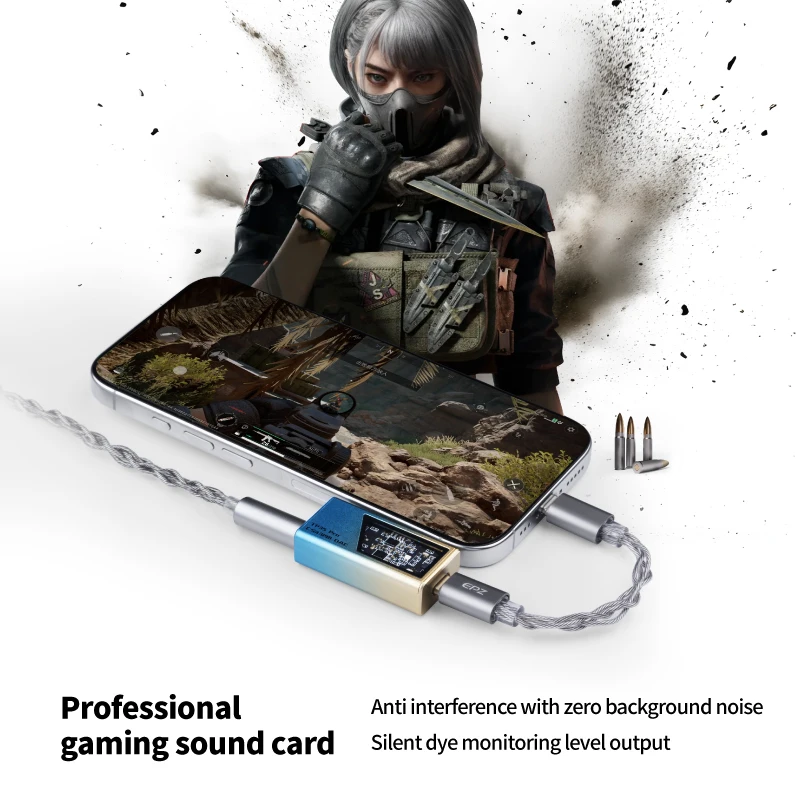 TP35 Pro Dongle Type C USB DAC Audio Hifi Decoder Portable Audio Headphone Ampli