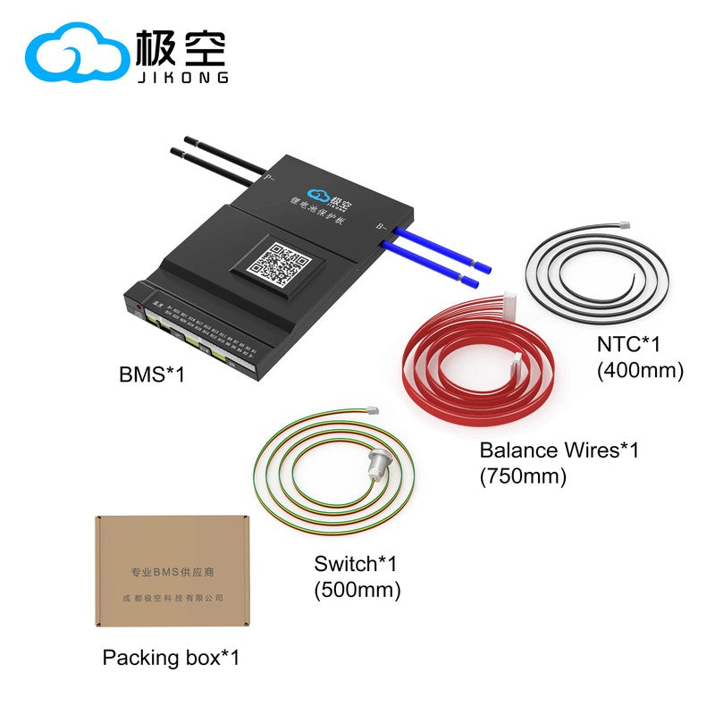 Jk Bms Active Balance Bms BD6A20S15P 8S 12S 13S 14S 16S 17S 20S 24S Smart Bms 12