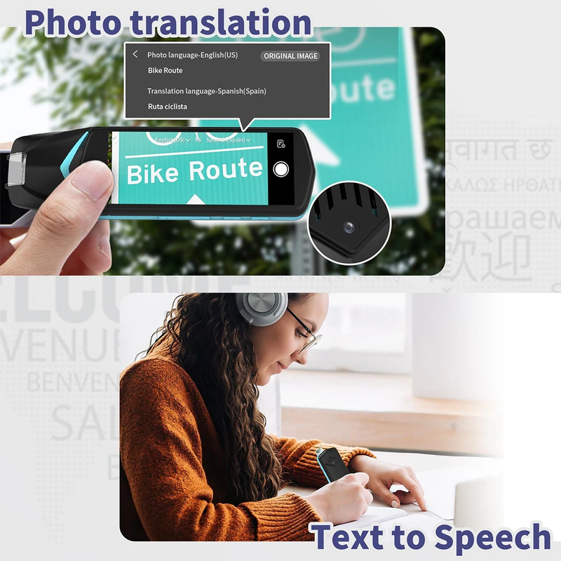 Reading Pen for Dyslexia Scan Reader Pen 4 Text to Speech Device Translator Pen