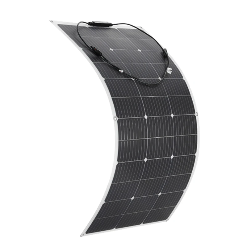 600W 300W Solar Panel Kit 18V Flexible Monocrystalline Solar Cell Power Charger