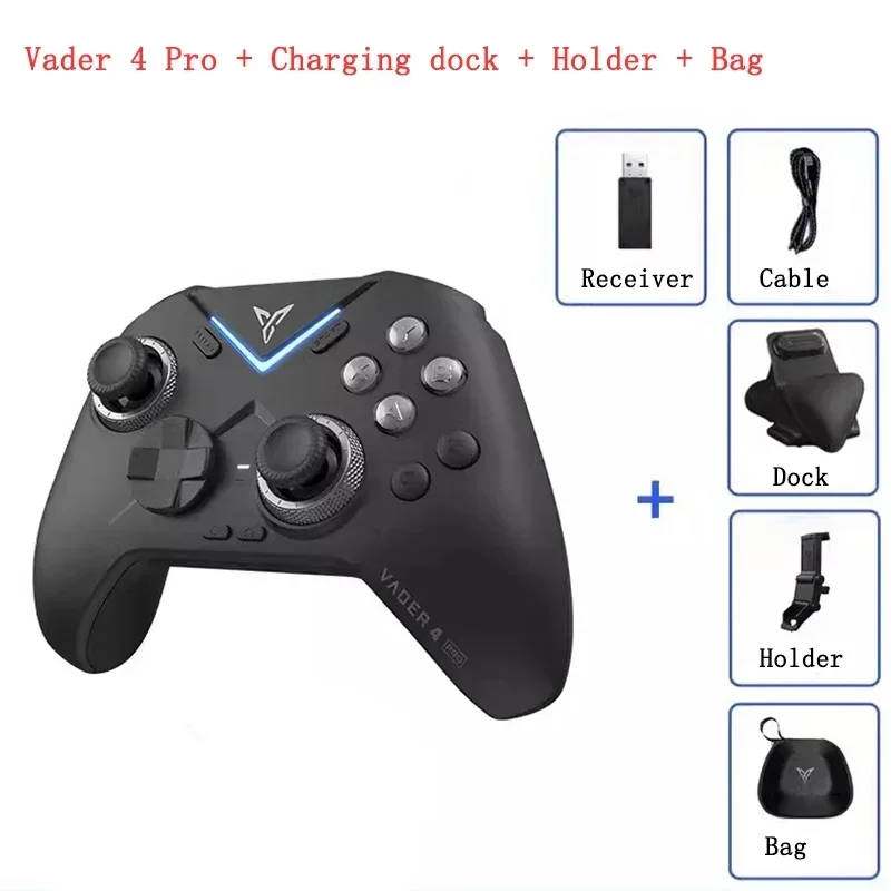 Stock  Vader 4 Pro Controller Vibrate Trigger Switch Adjust Joystick Wireless Ga