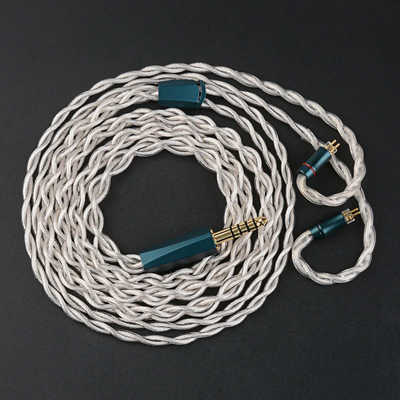 Fourmix Flagship Earphone Cable Quaternary Alloy Upgrade Wire 3.5/2.5/4.4 MMCX/0
