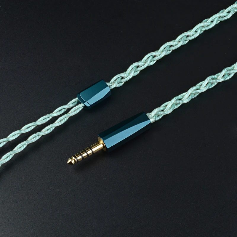 Fourmix Flagship Earphone Cable Quaternary Alloy Upgrade Wire 3.5/2.5/4.4 MMCX/0