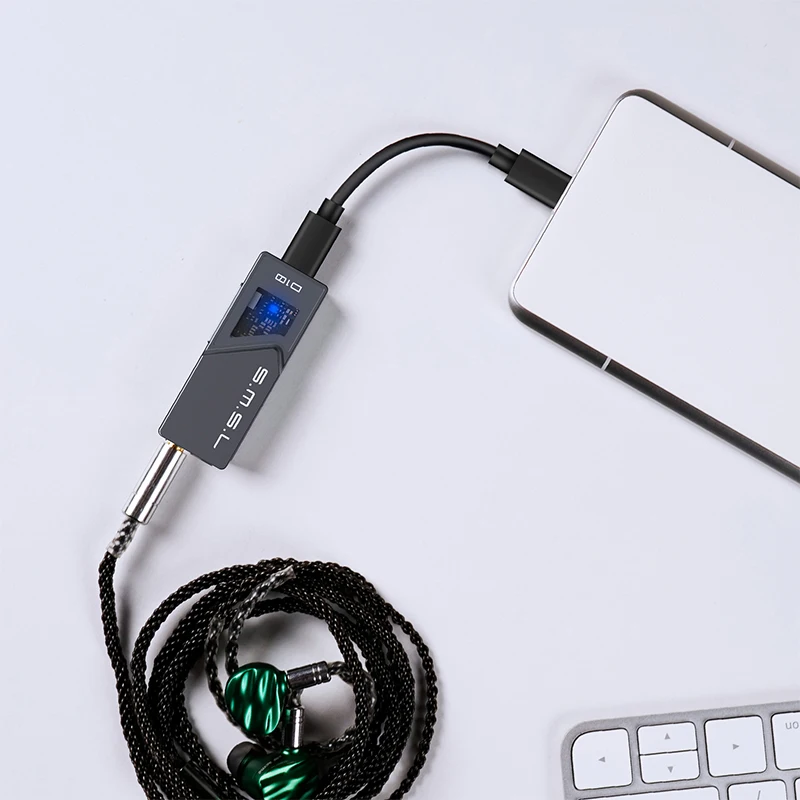 SMSL D10 Portable USB Balanced DAC Digital Music Audio Headphone Amplifier Cs431