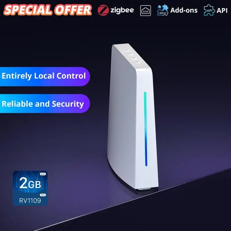 Ihost Smart Home Hub Aibridge Local Private Server 2GB/4GB Zigbee Gateway Open A