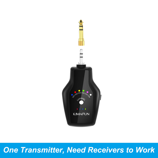 2.4G Wireless IEM System In-Ear Audio Monitor Earphone for Stage Performance Ban
