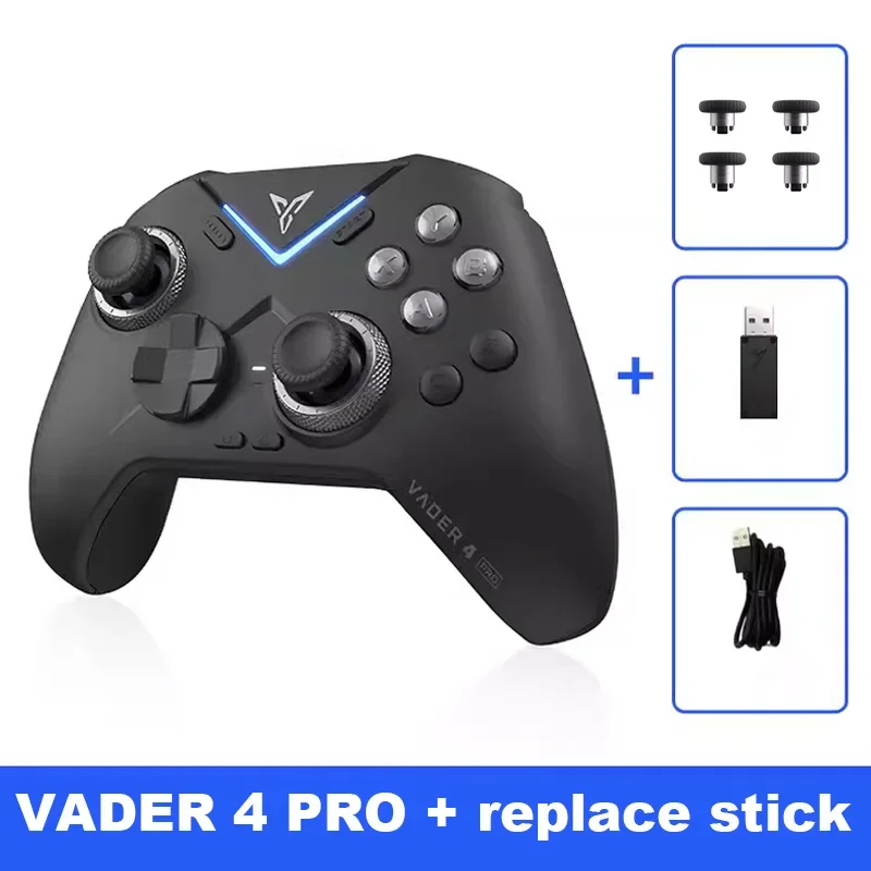 Flydigi Vader 4 Pro Gaming Controller, Force-Switchable Tirgger Support, for Pc/