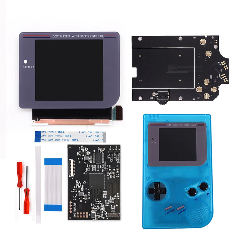 New 3.1 High Definition DMG GBO IPS Q5 Laminated Screen Kits W/Pre-Cut Shell B