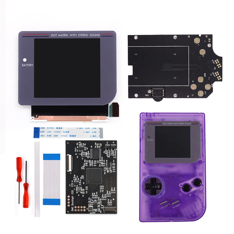 New 3.1 High Definition DMG GBO IPS Q5 Laminated Screen Kits W/Pre-Cut Shell B