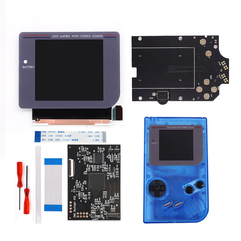 New 3.1 High Definition DMG GBO IPS Q5 Laminated Screen Kits W/Pre-Cut Shell B