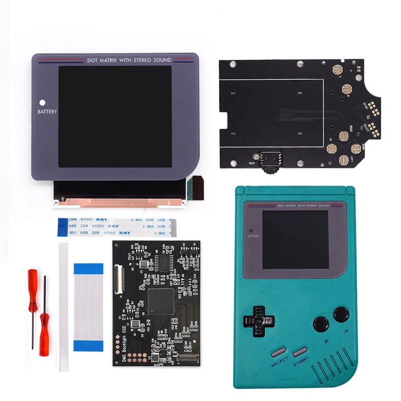 New 3.1 High Definition DMG GBO IPS Q5 Laminated Screen Kits W/Pre-Cut Shell B