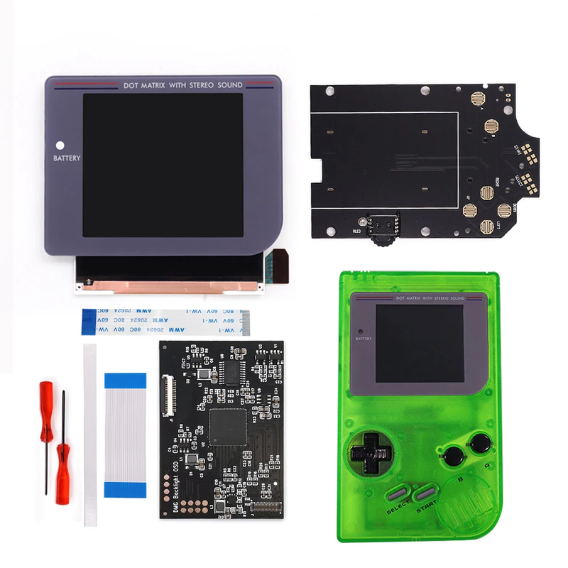 New 3.1 High Definition DMG GBO IPS Q5 Laminated Screen Kits W/Pre-Cut Shell B