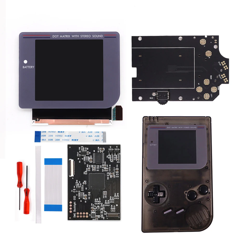 New 3.1 High Definition DMG GBO IPS Q5 Laminated Screen Kits W/Pre-Cut Shell B