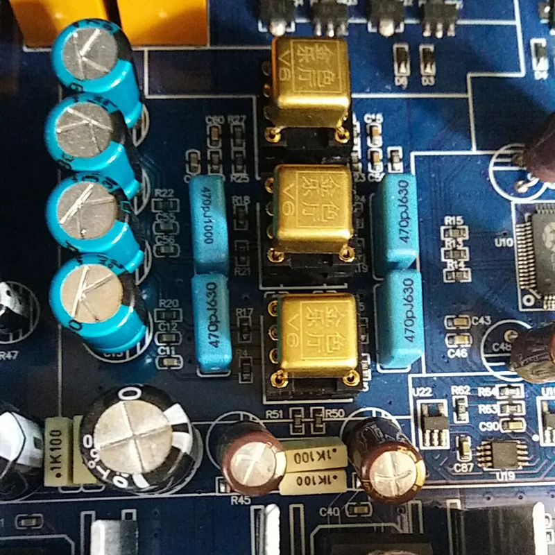 1PCS V6 Dual OP AMP Upgrade Gold Seal SS3602 MUSES02 OPA627BP for DAC Headphone