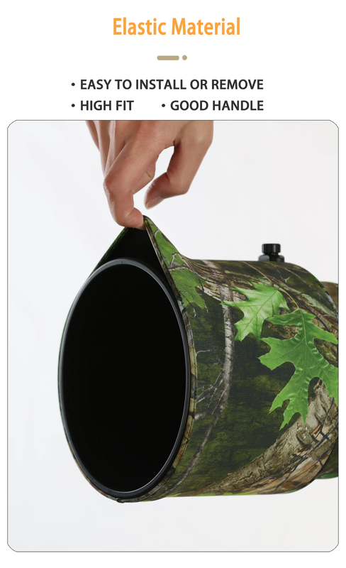 Camouflage Lens Coat for Sony FE 70-200Mm F4 Macro G OSS II Waterproof and Rainp
