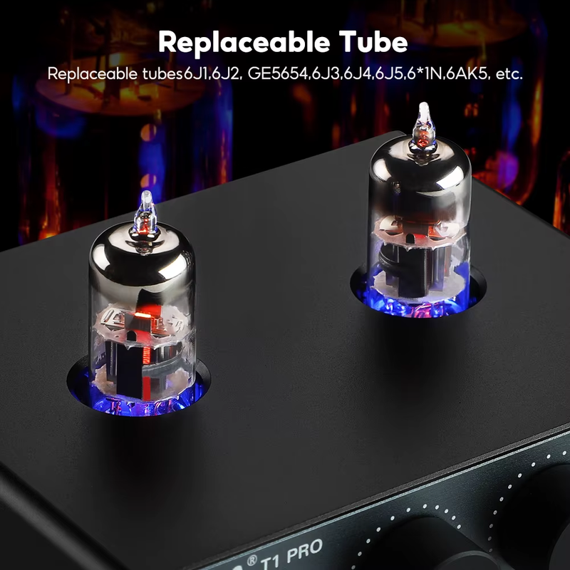 T1 PRO Vacuum Tube Preamplifier Amplifiers Home Audio RCA Bluetooth Input Bass T