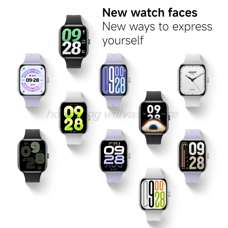 Global Version  Redmi Watch 5 2.07'' AMOLED Display 150+ Sports Modes 550Mah Batt