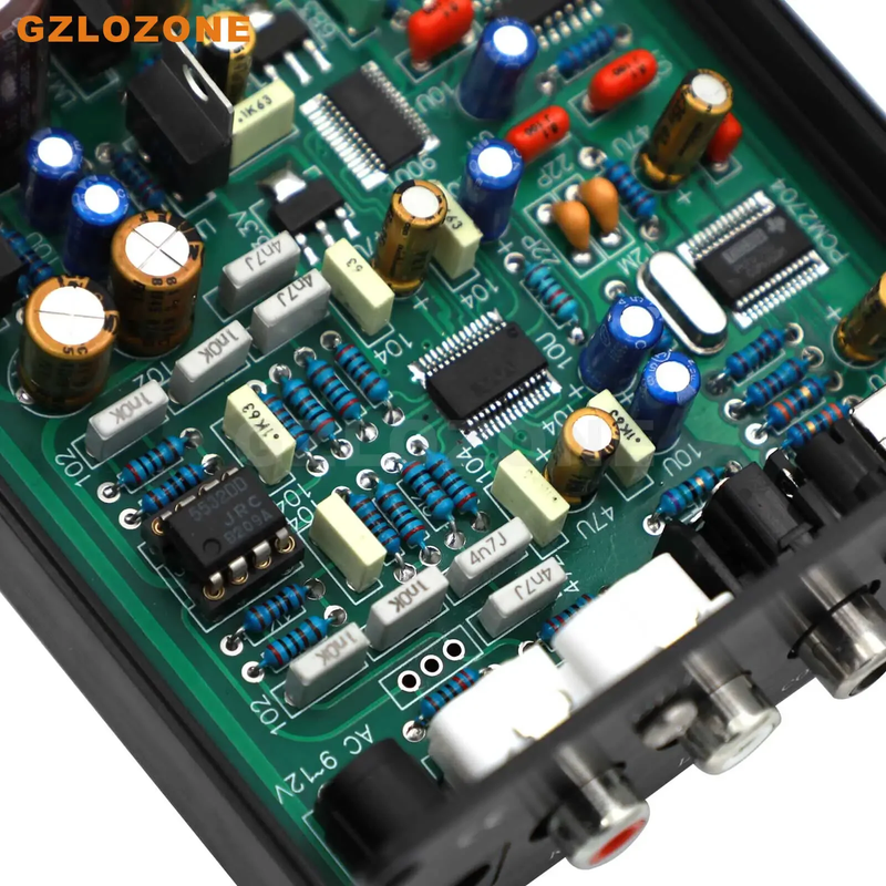 WM8740+DIR9001+PCM2704 Audio DAC / USB /COAX Audio Decoder Board