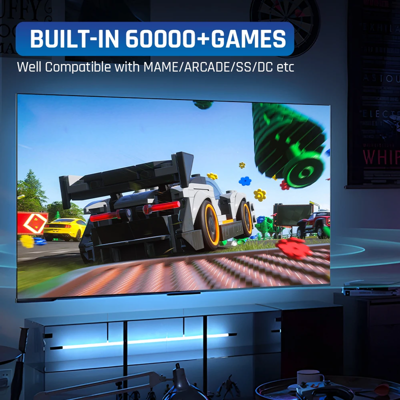 Super Console X2 Pro Game Box Retro Video Game Console 60000 Video Games for ARC