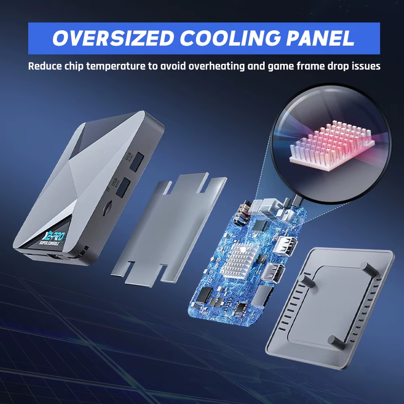 Super Console X2 Pro Game Box Retro Video Game Console 60000 Video Games for ARC