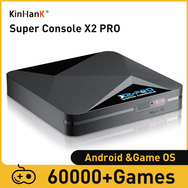 Super Console X2 Pro Game Box Retro Video Game Console 60000 Video Games for ARC