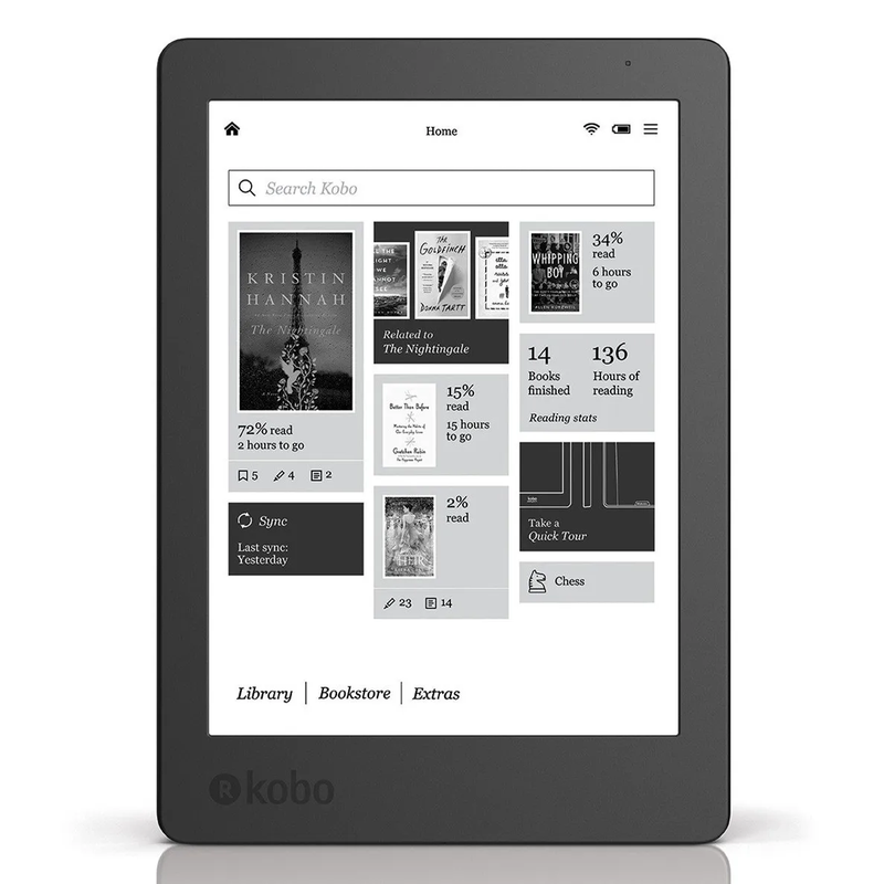 KOBO Aura Edition2 Ebook Ereader N236 Eink 212PPI Kindle Front Light 4G/16GB/32G