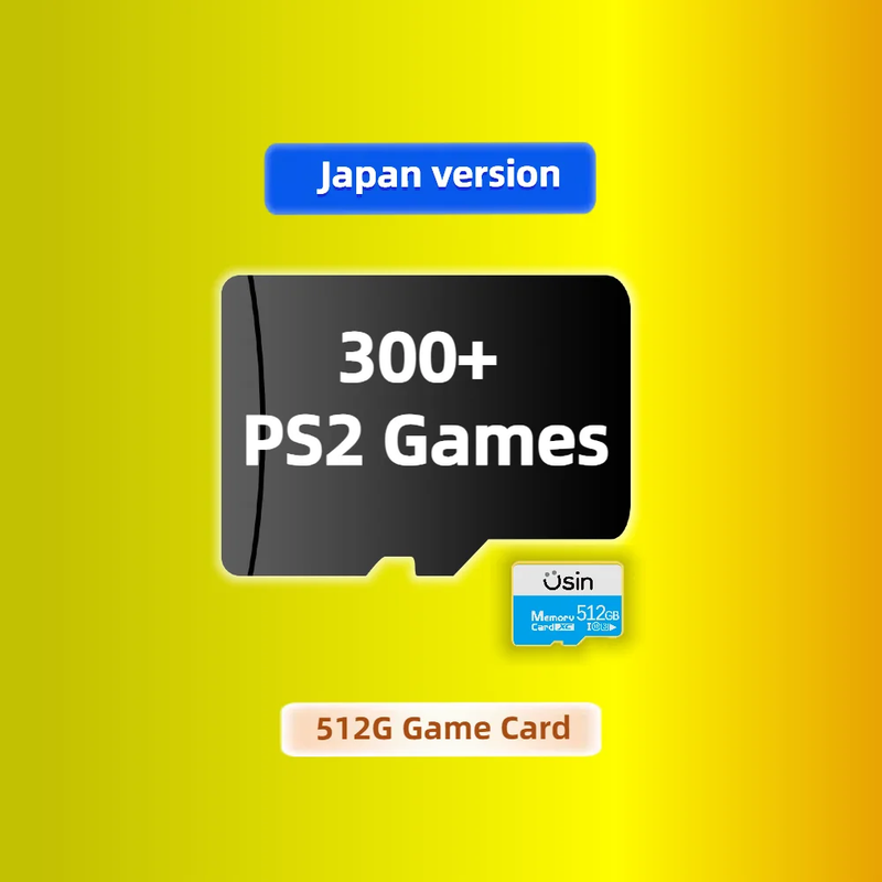 Game Card for Retroid Pocket Classic Rpclassic Games PS2 PSP Android Handheld Ga