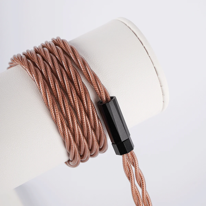 Ouroasis Hifi Earphone Wire Furukawa Copper Mixed with 6N OFC Earbud IEM Upgrade