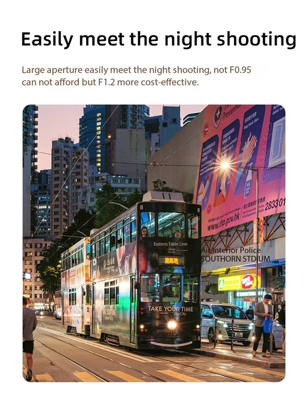 Sgimage 35Mm F1.2 APS-C Wide-Angle Manual Focus Lens for Sony E Nikon Z Fuji XF