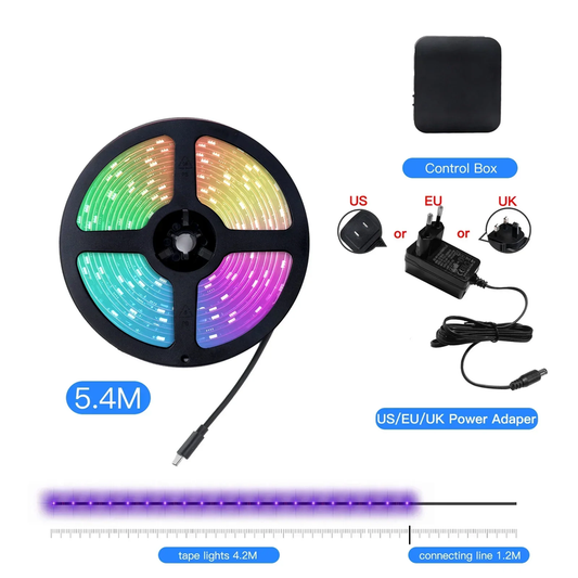 Wifi Smart Ambient Lighting TV Backlight HDMI 2.0 Device Sync Box Led Strip Ligh