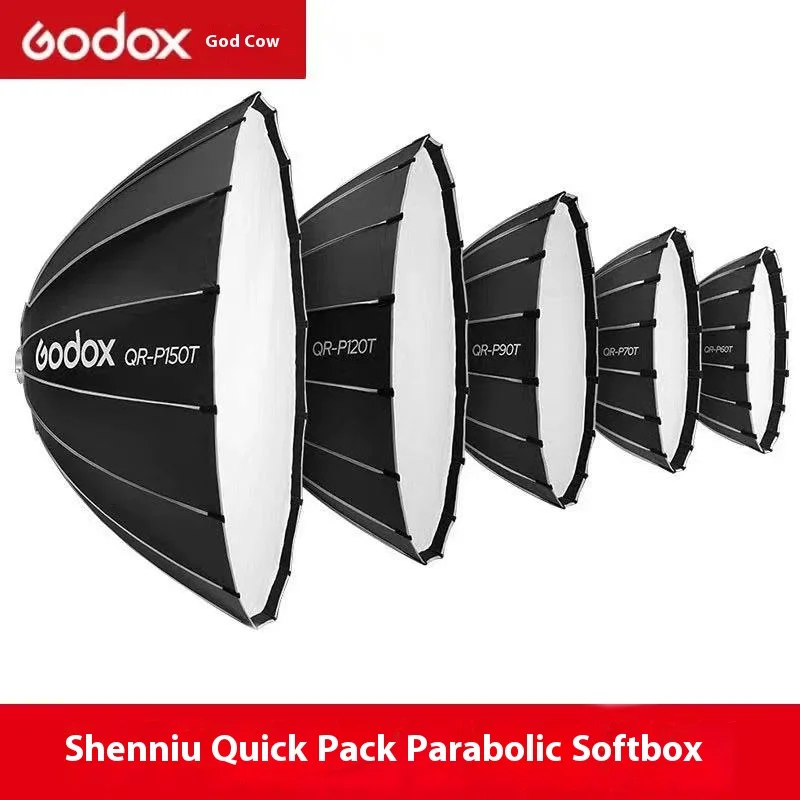 Godox QR-P60T 60CM QR-P90T 90CM QR-P120T 120CM 150CM Quickly Release Parabolic D