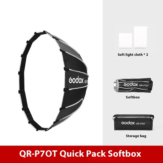 Godox QR-P60T 60CM QR-P90T 90CM QR-P120T 120CM 150CM Quickly Release Parabolic D