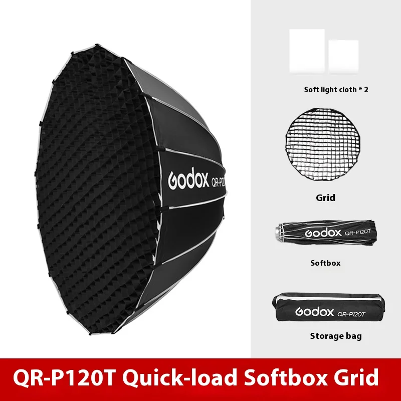 Godox QR-P60T 60CM QR-P90T 90CM QR-P120T 120CM 150CM Quickly Release Parabolic D