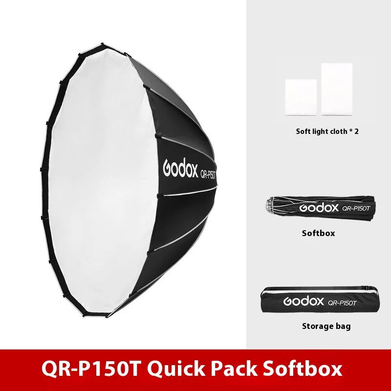 Godox QR-P60T 60CM QR-P90T 90CM QR-P120T 120CM 150CM Quickly Release Parabolic D