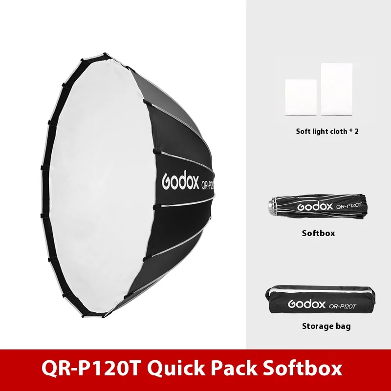 Godox QR-P60T 60CM QR-P90T 90CM QR-P120T 120CM 150CM Quickly Release Parabolic D