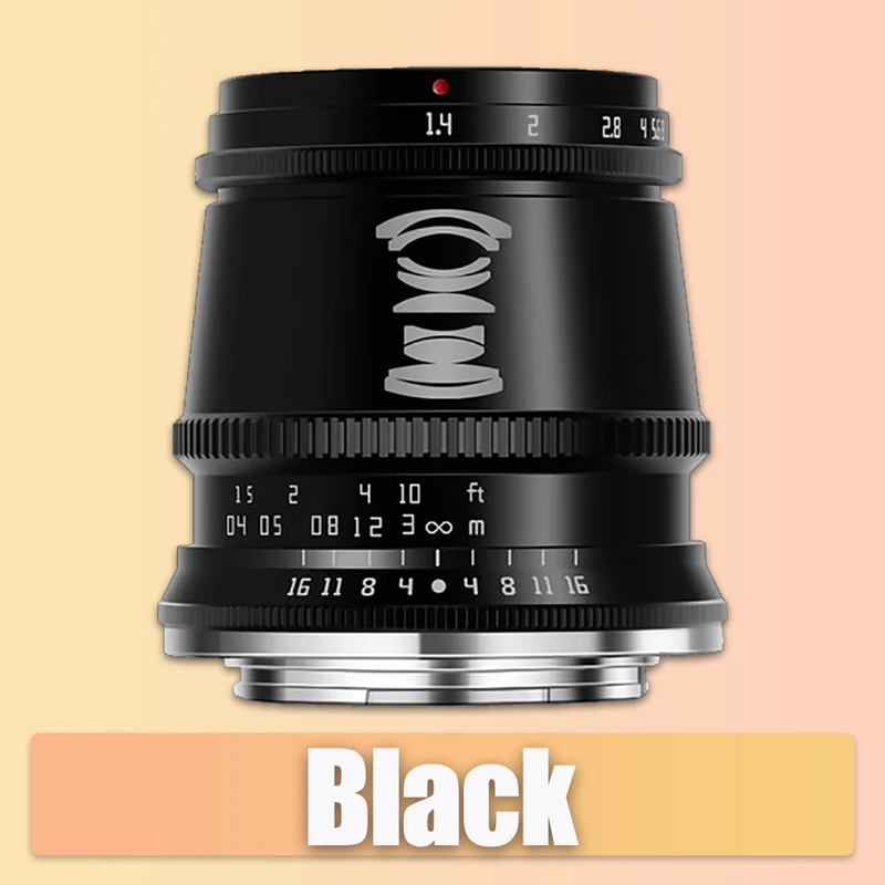 APS-C Frame 17Mm F1.4 35Mm F1.4 50Mm F1.2 Portrait Lens for Camera Studio Photog