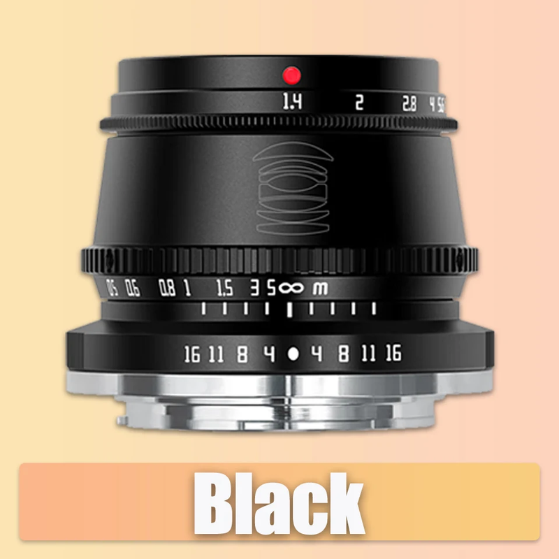 APS-C Frame 17Mm F1.4 35Mm F1.4 50Mm F1.2 Portrait Lens for Camera Studio Photog