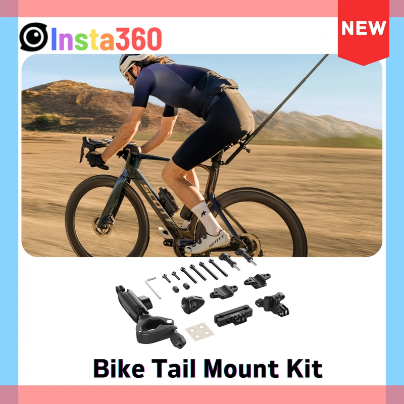 Bike Tail Mount Kit New Upgraded Biking Seat Gimbal Gears for Road Cycling Insta