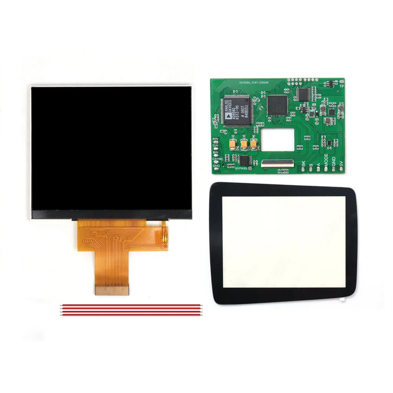 HD Backlight OSD Menu Hight Light 3.5'' 640X480 IPS LCD Panel RGB Board Mod for S